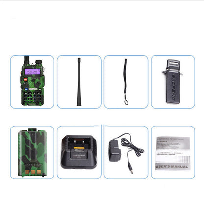 Walkie-talkie med kraftfull FM-funktion