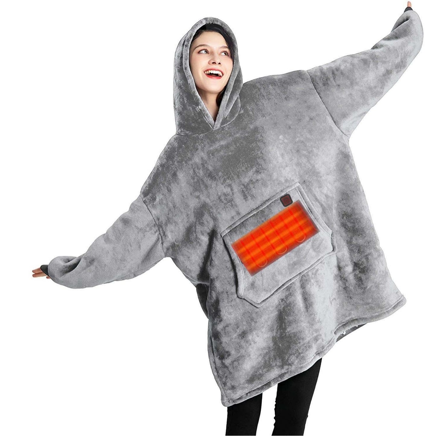 Värmefilttröja med USB