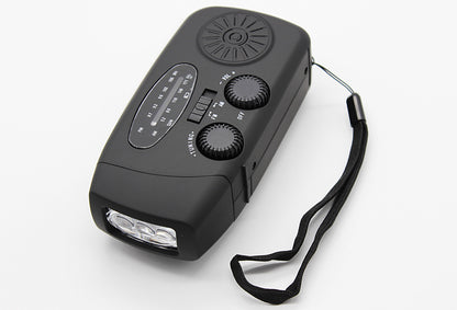 Solcellsdriven nödradio med powerbank – Alltid tillgänglig och laddad