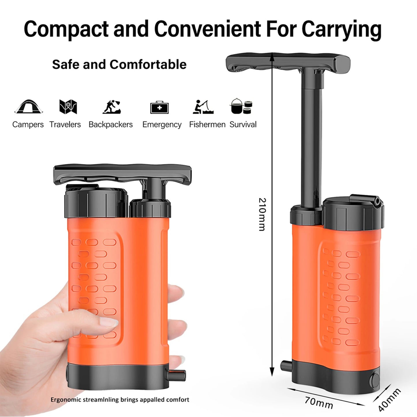 Utomhusvattenfilterpump