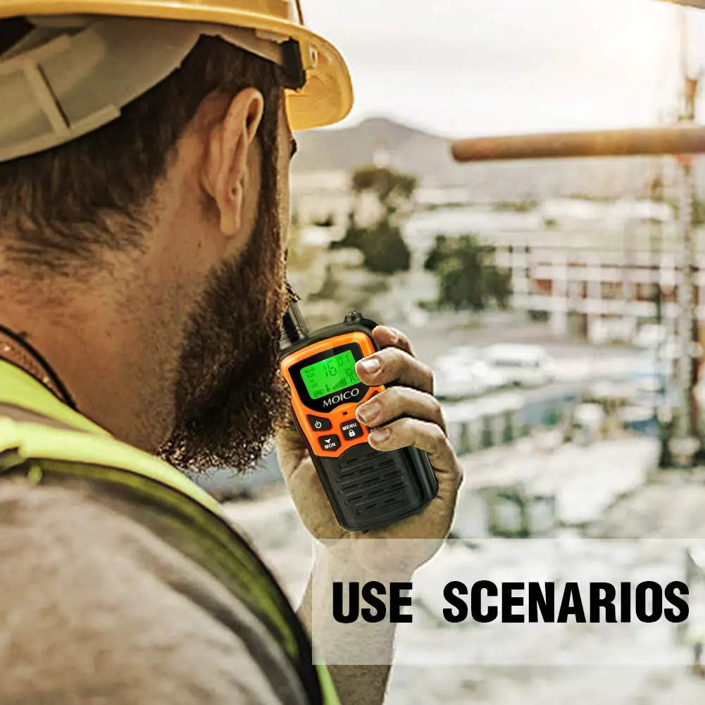 Walkie-talkies med lång räckvidd