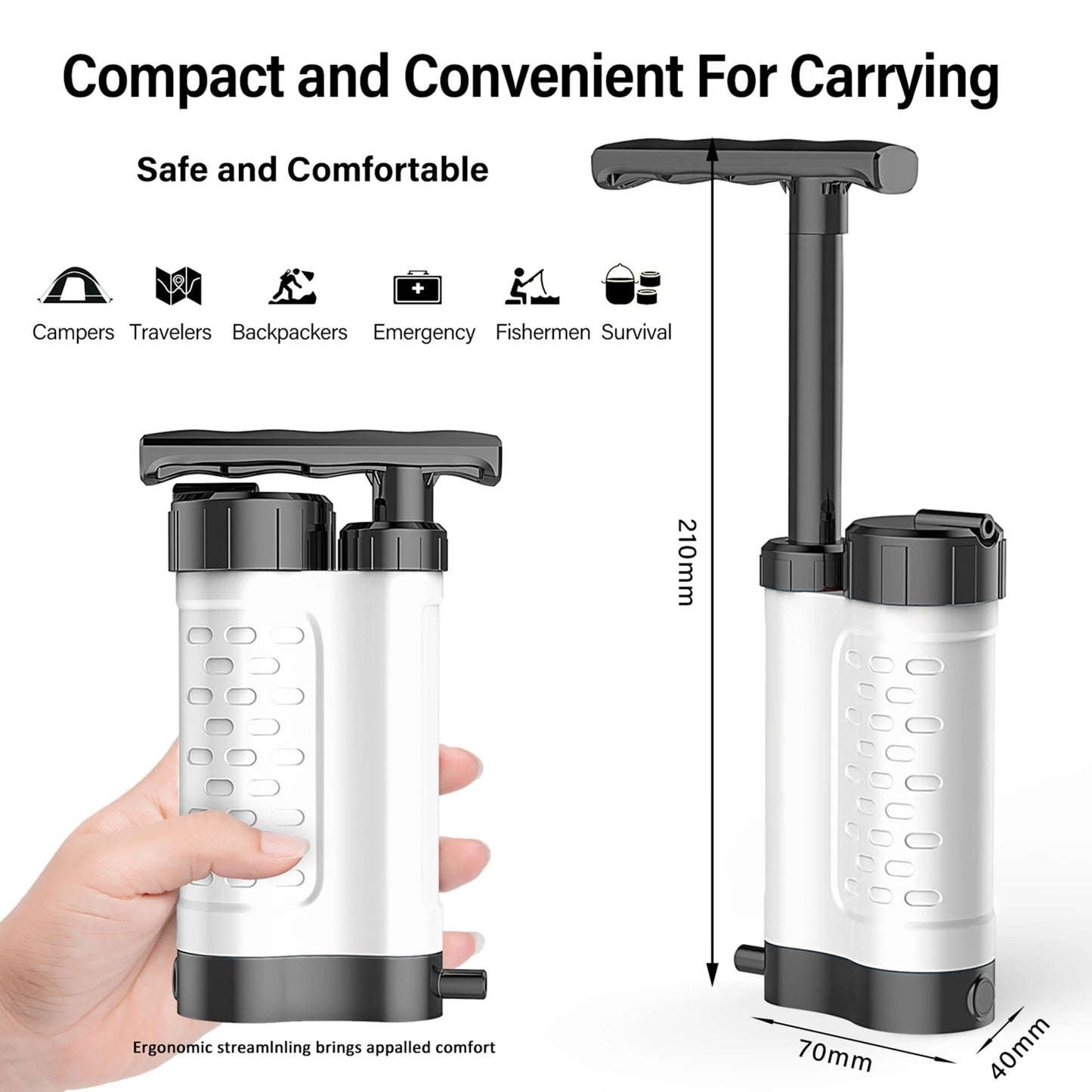 Utomhusvattenfilterpump