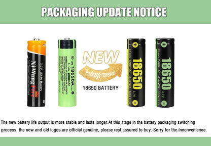 T6 LED-ficklampa kraftfull och vattentät