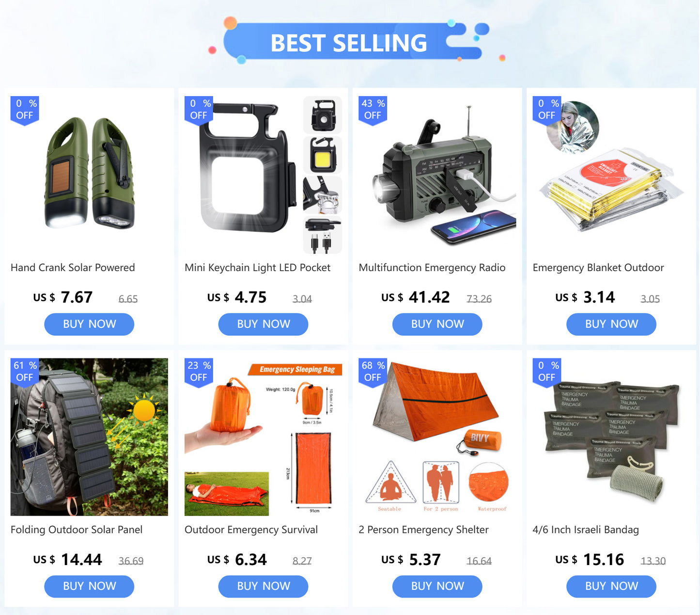 Nödtält för 2 personer