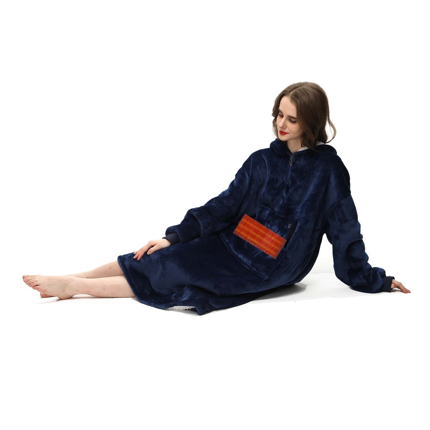 Värmefilttröja med USB